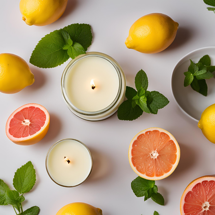 Grapefruit Lemon and Mint scent